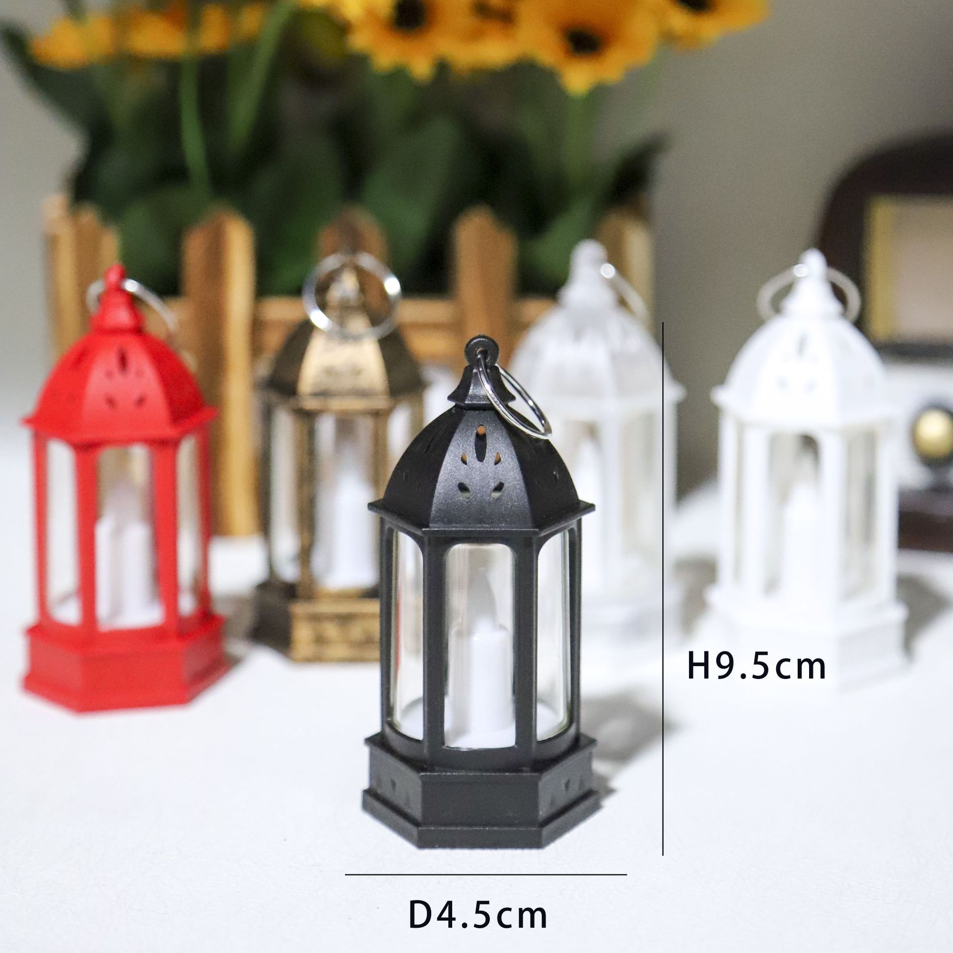Desk Setup Lighting - Mini Lampe d'Ambiance Créative, Bougie Électronique