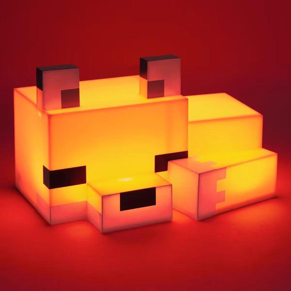 Gaming Setup Desk - Lampe de bureau autoportante Fox, décoration