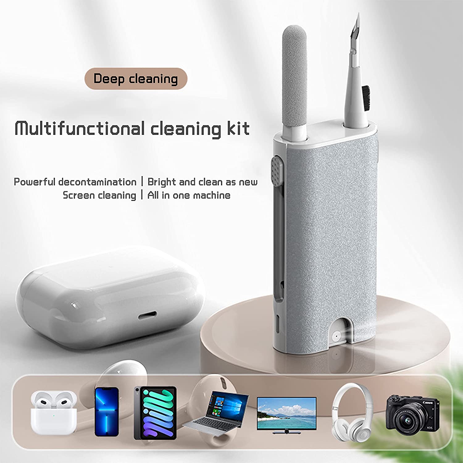 Monitor Cleaning Kit - Kit de brosse de nettoyage d'écouteurs
