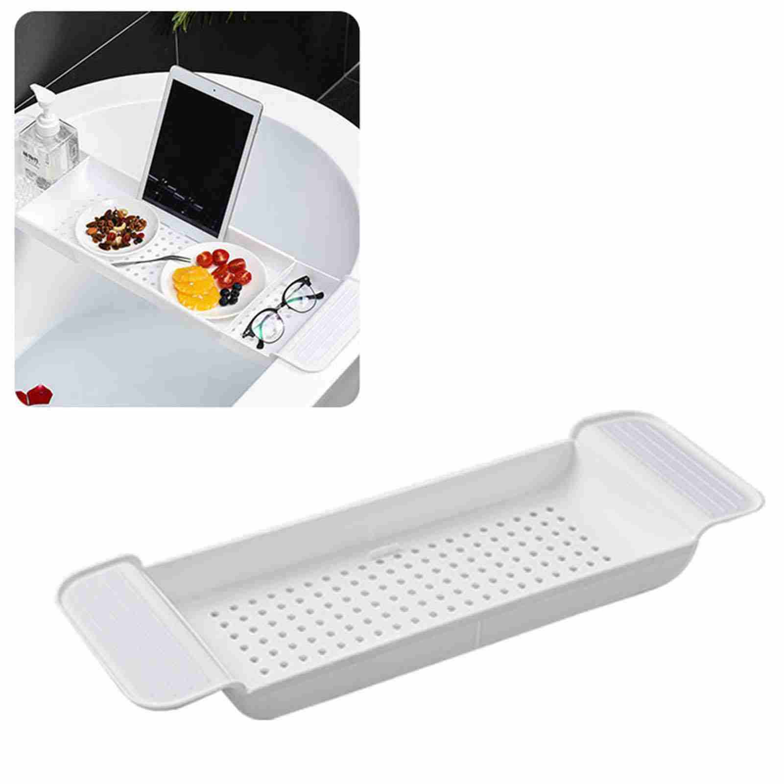 Desk Setup Design - Plateau de baignoire extensible, Placement Stable,