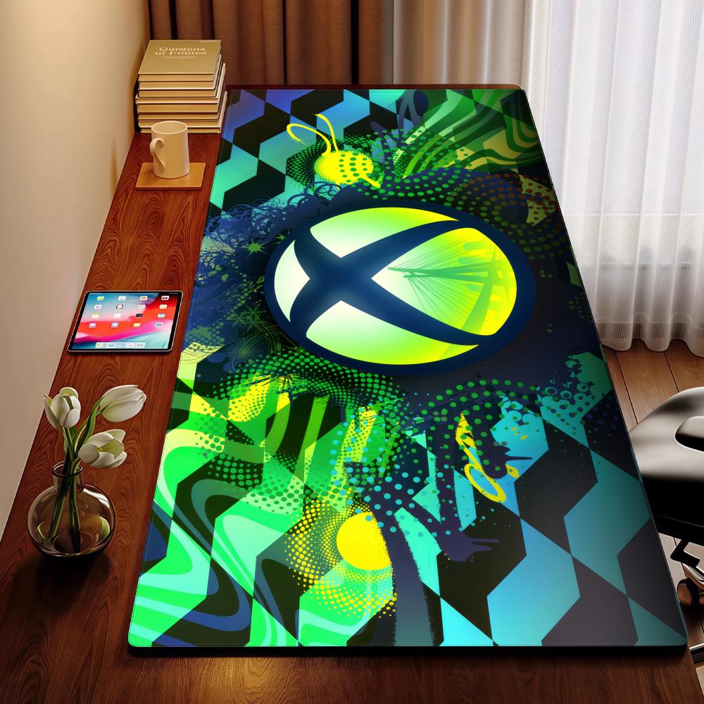 Desk Setup Xbox - Jeu x-xbox tapis de souris XXL