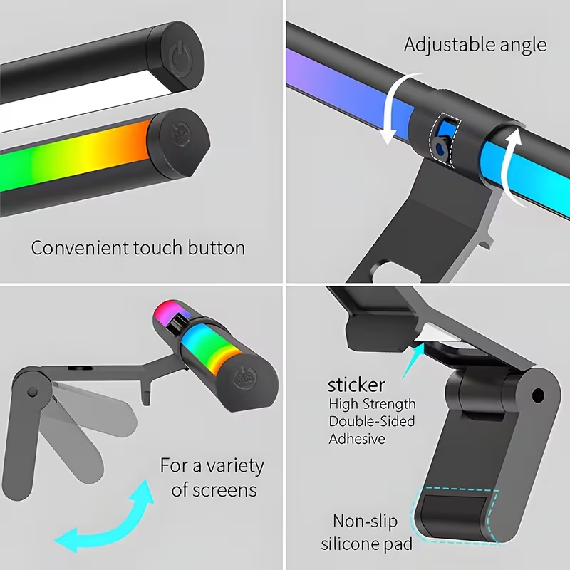 Barre lumineuse LED pour monit - Desk Setup Lighting avis et prix