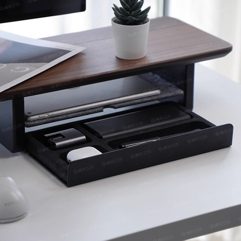 Support de moniteur, tiroirs d - Desk Setup Accessories avis et prix