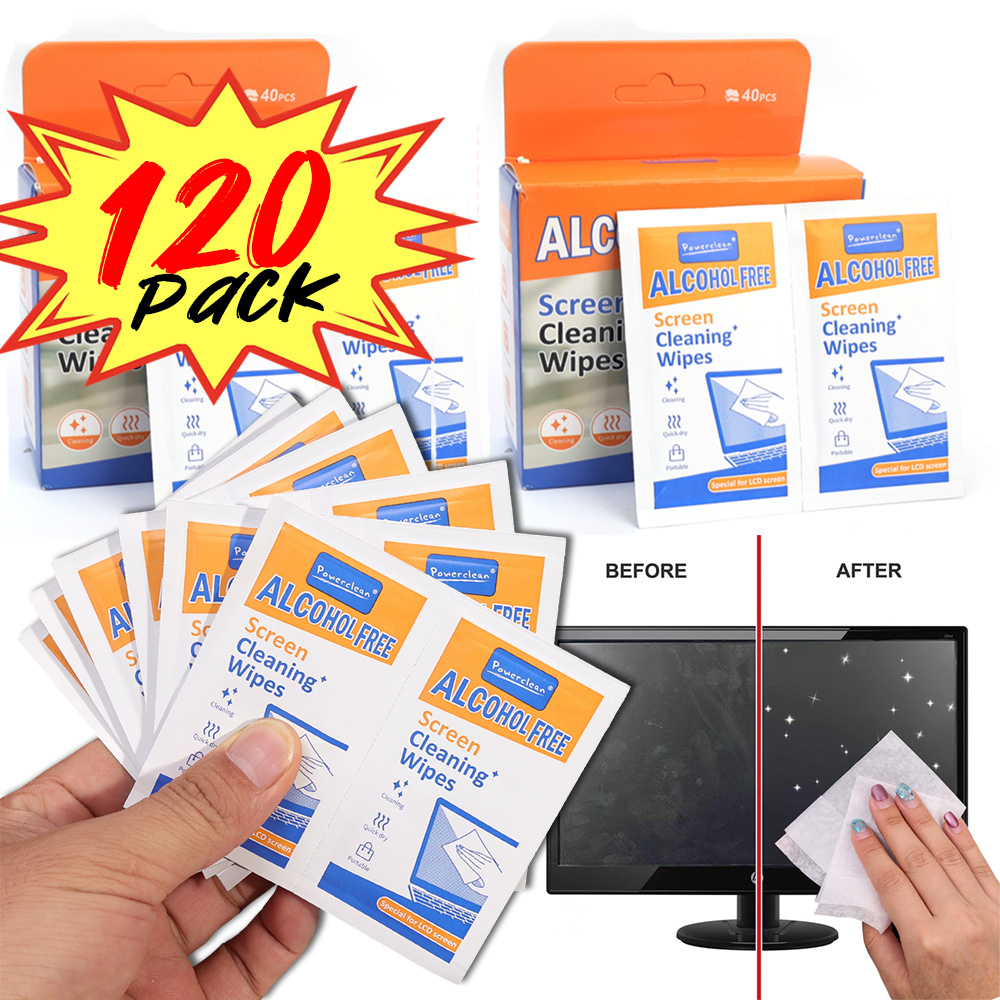 10-120 lingettes jetables port - Monitor Cleaning Kit avis et prix