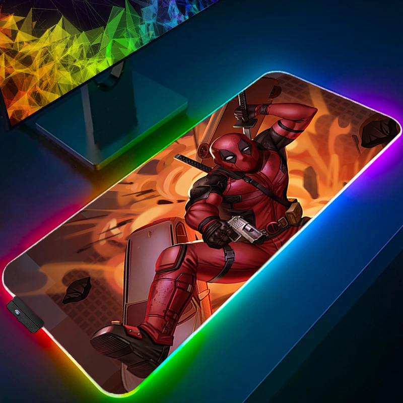 LED tapis de souris jeu rétro- - Desk Setup Accessories avis et prix