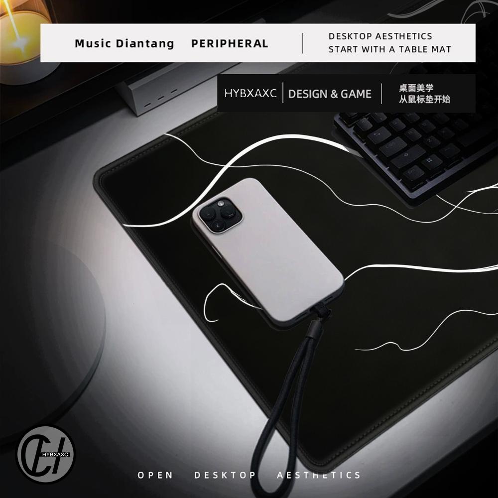 Tapis de souris HYBXAXC Octopu - Desk Setup Black And White avis et prix