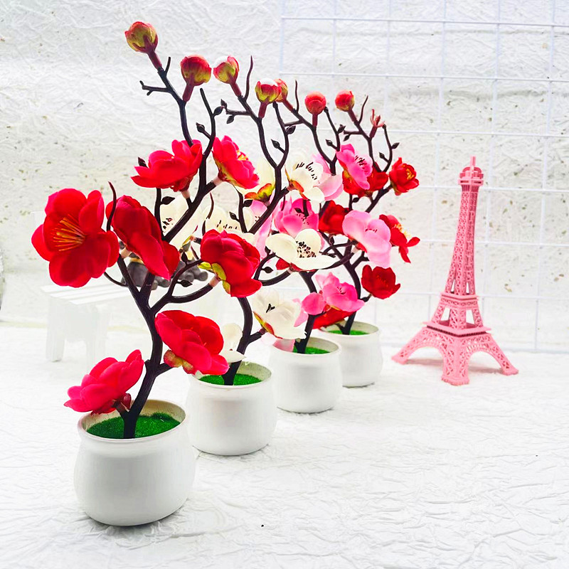 Plantes artificielles bonsaï p - Desk Setup At Home avis et prix