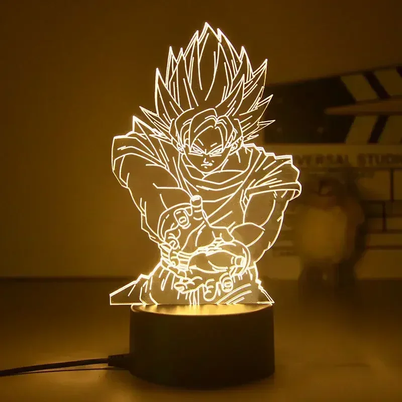 Dragon Ball Z Super Saiyan vég - Desk Setup Lighting avis et prix