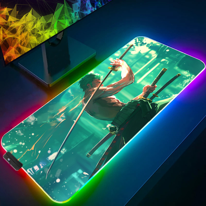 ONE PIECE Zoro tapis de souris - Desk Setup Accessories avis et prix