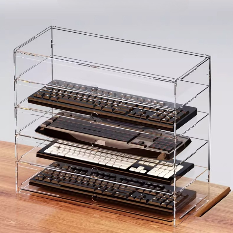 Présentoir anti-poussière en a - Desk Setup Pegboard avis et prix