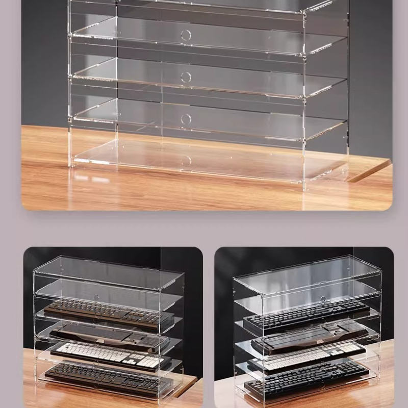 Présentoir anti-poussière en a - Desk Setup Pegboard avis et prix
