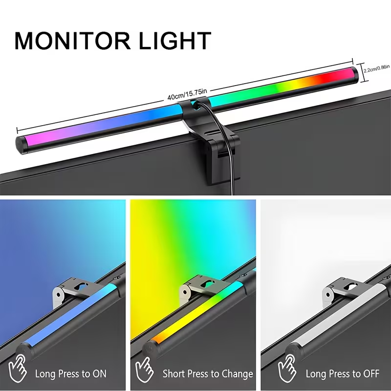 Barre lumineuse LED pour écran - Gaming Setup Desk avis et prix