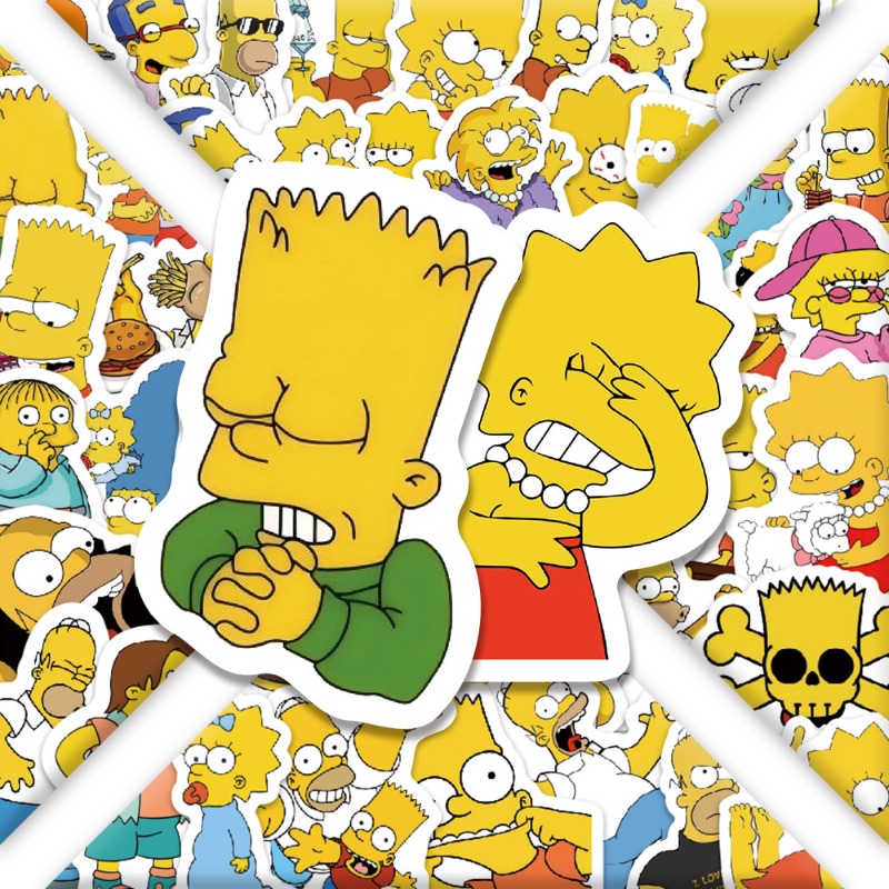 Autocollants The Simpsons Home - Desk Setup Decor avis et prix
