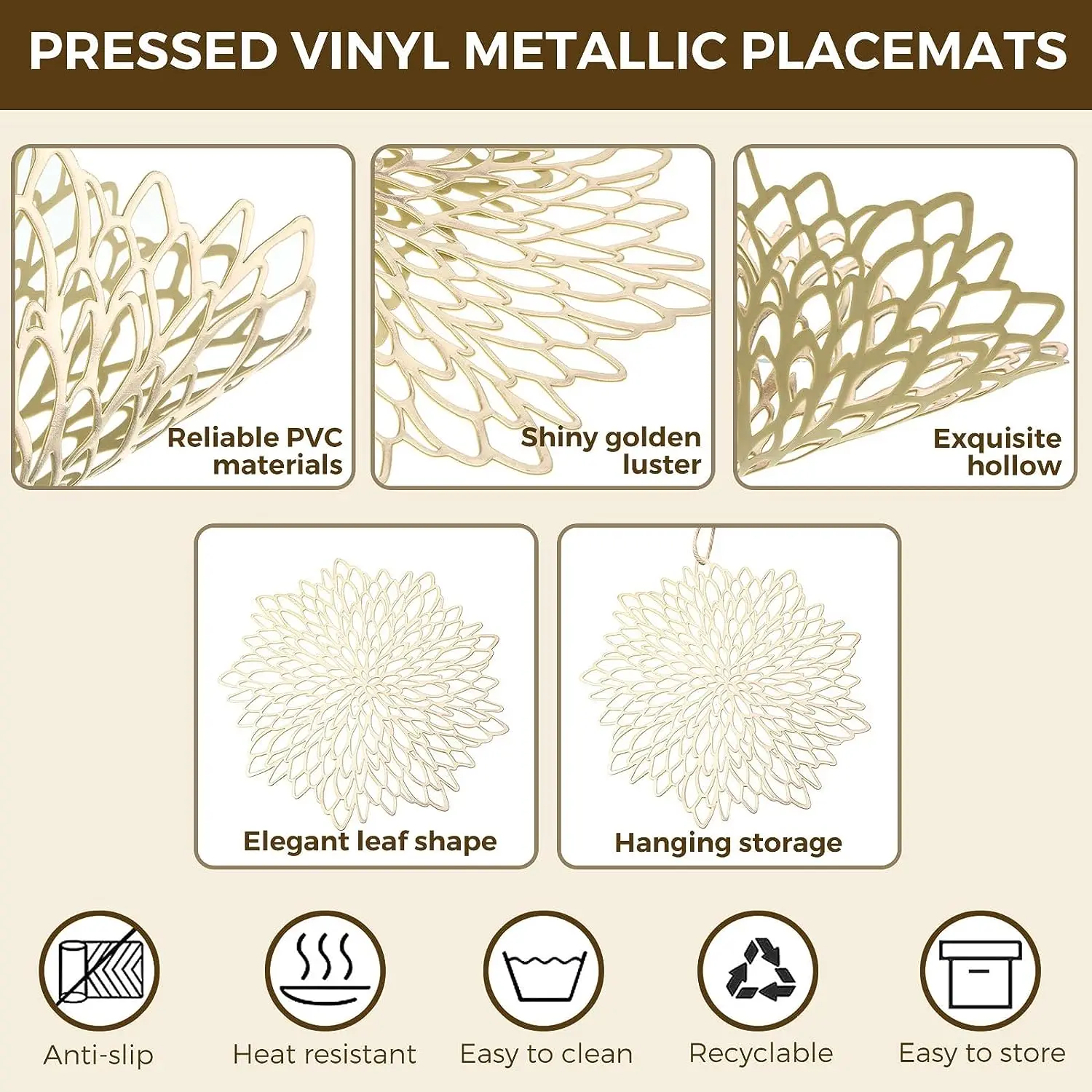 Ensemble de 4 sets de table mé - Desk Setup Design avis et prix