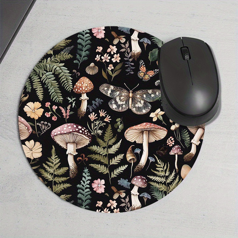 Tapis de souris rond en caoutc - Desk Setup Pegboard avis et prix