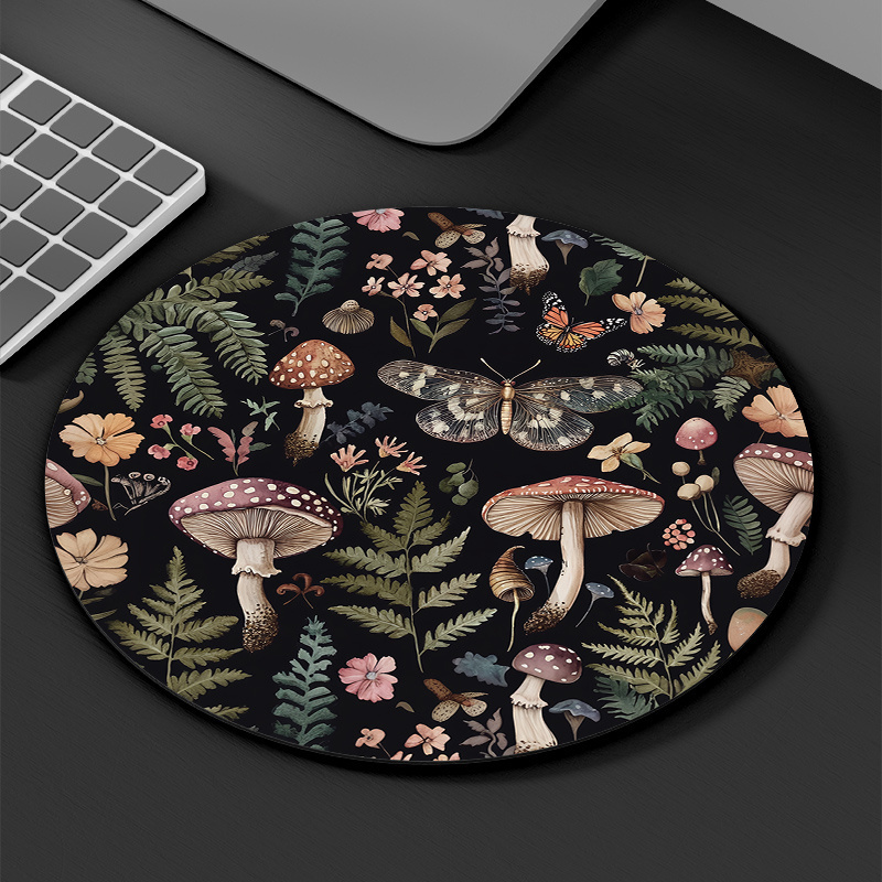 Tapis de souris rond en caoutc - Desk Setup Pegboard avis et prix