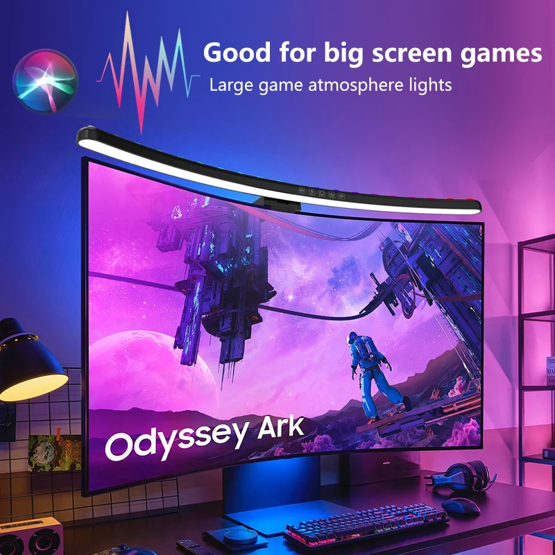 Barre lumineuse pour écran d'o - Gaming Setup Desk avis et prix
