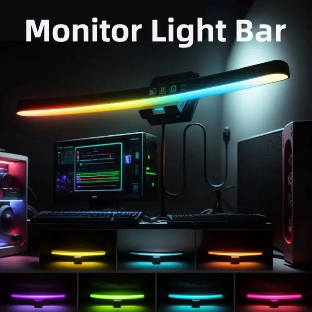 Barre lumineuse pour écran d'o - Gaming Setup Desk avis et prix